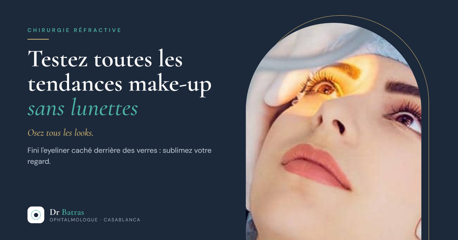 Testez enfin toutes les tendances make-up sans lunettes